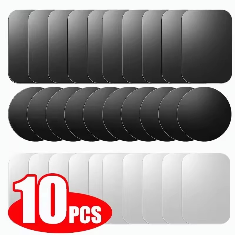 Useful Tablet Accessories - 5/10 peças Placa Metálica Magnética Adesiva