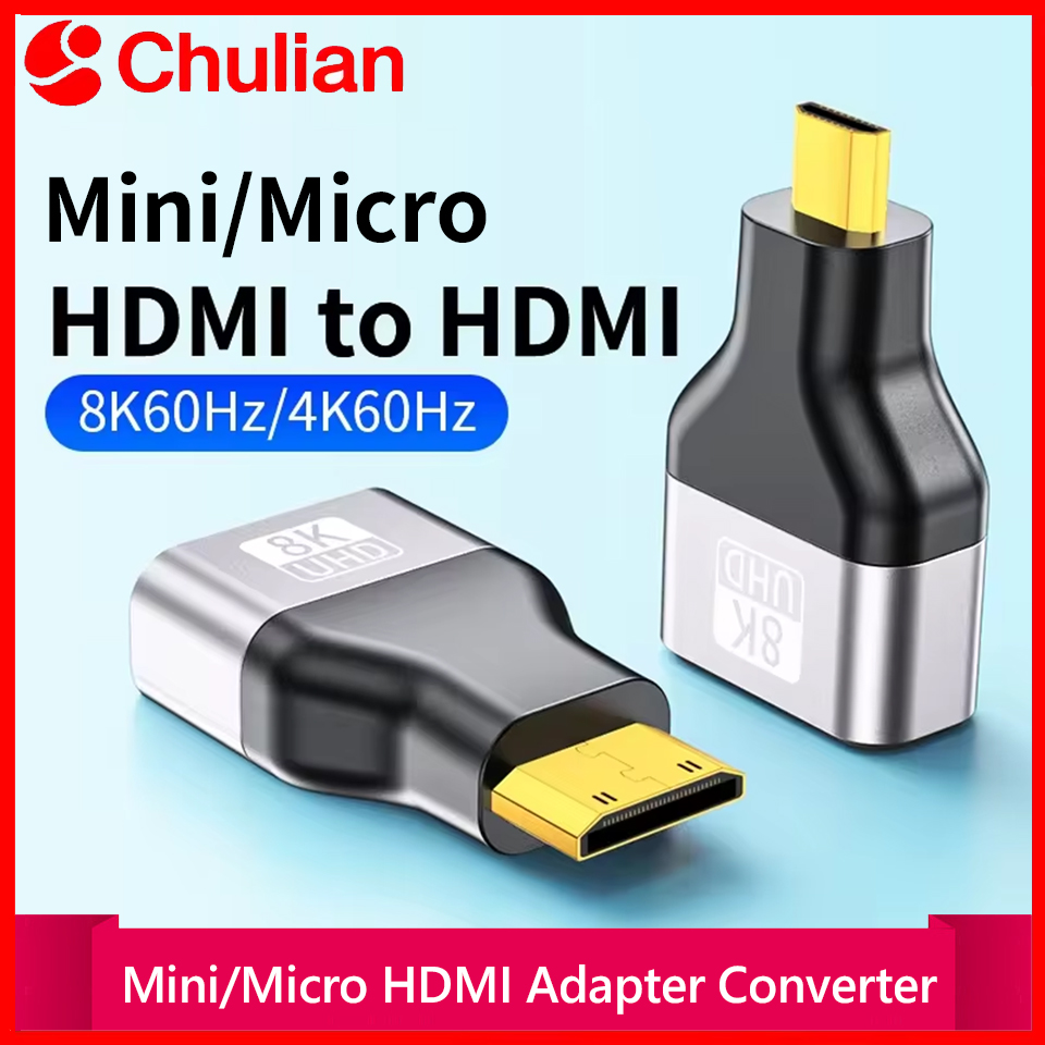 Hdmi Adapter Tablet - Adaptador Conversor Mini Micro HDMI Masculino