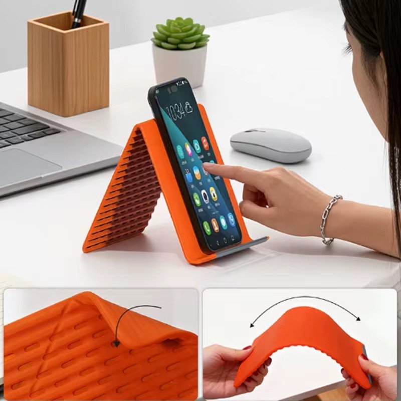 Tablet Stand Accessories - Suporte de Telefone de Silicone Flexível