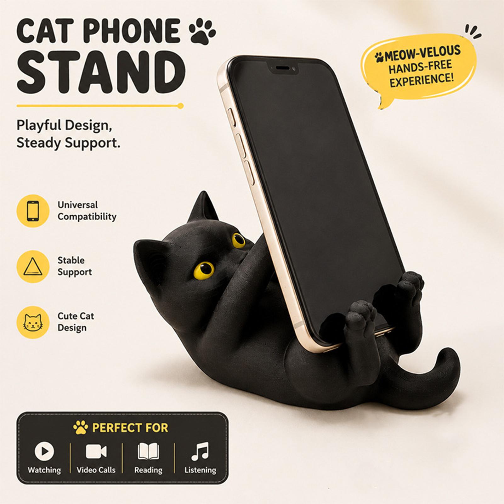Tablet Accessories 3D Print - Suporte para telemóvel em forma de