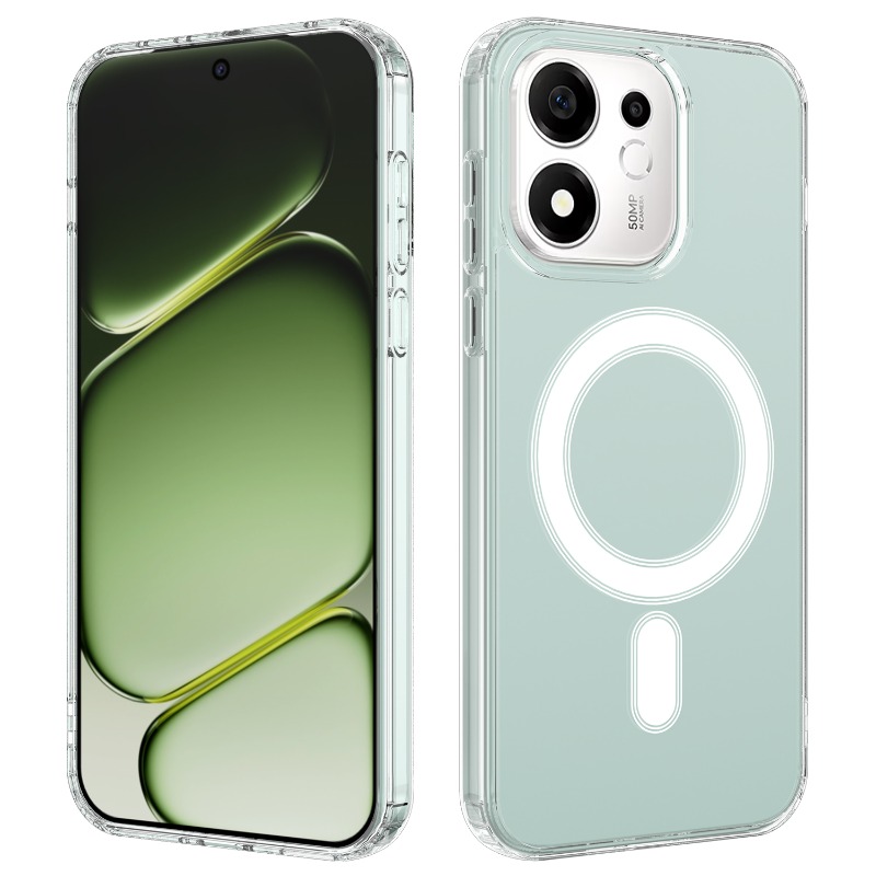 Magnetic Case Smart - Capa Transparente de Acrílico para Huawei