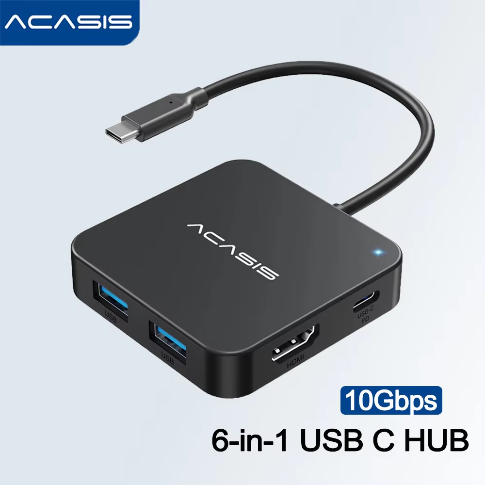 Hdmi Adapter Tablet - ACASIS USB C Hub 6 em