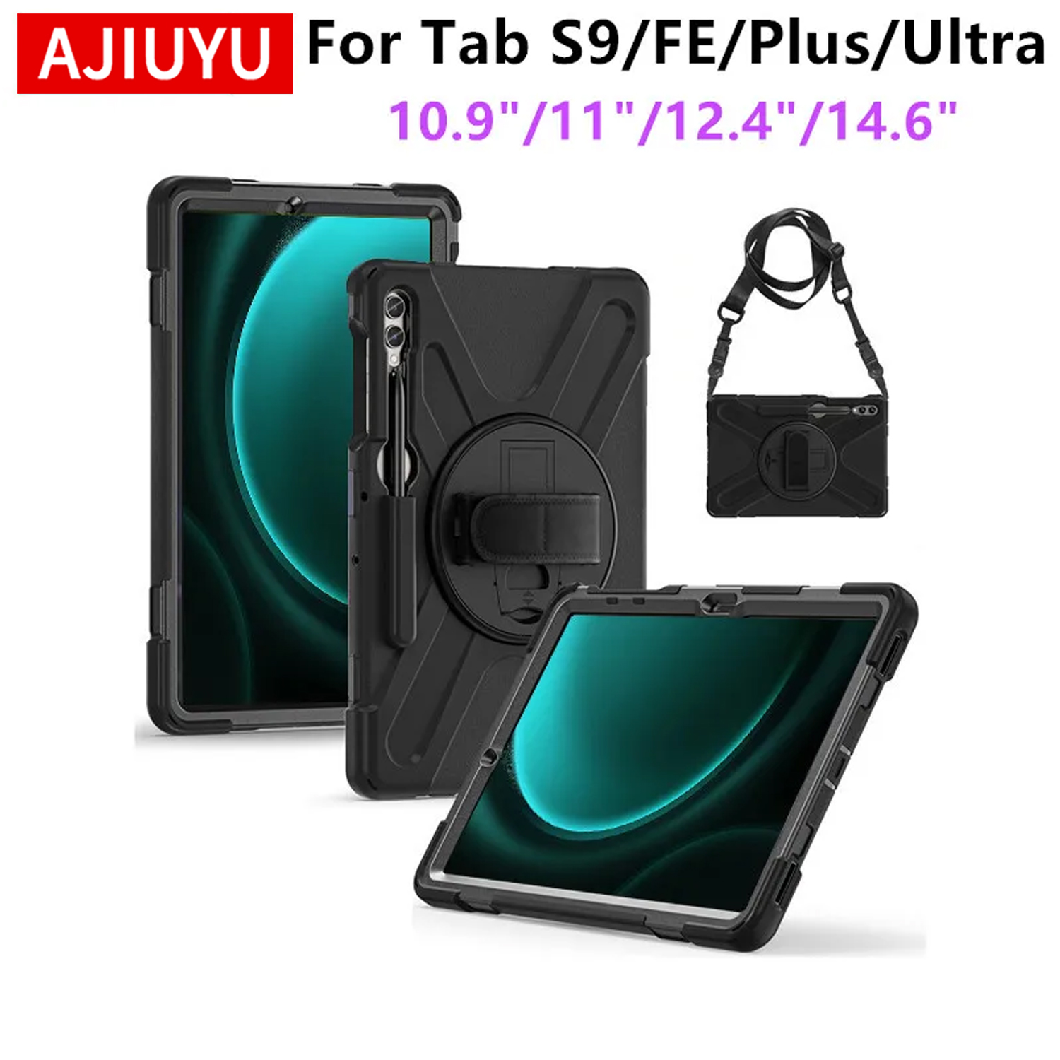 Capa resistente à prova de cho - Samsung Tablet A9 Accessories avaliação e preço