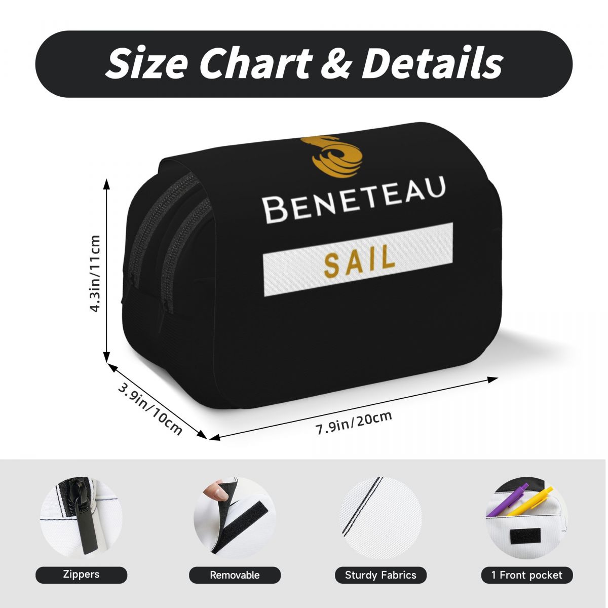 Estojo para Lápis Beneteau, Po - Case With Pencil Holder avaliação e preço